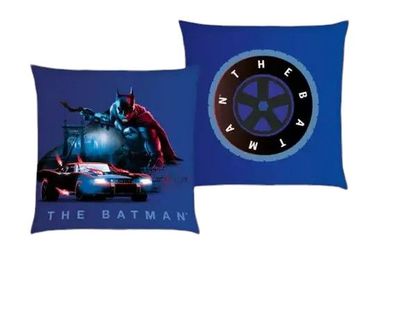 Batman Kissen – Batmobil Kuschelkissen Dekokissen 40x40cm