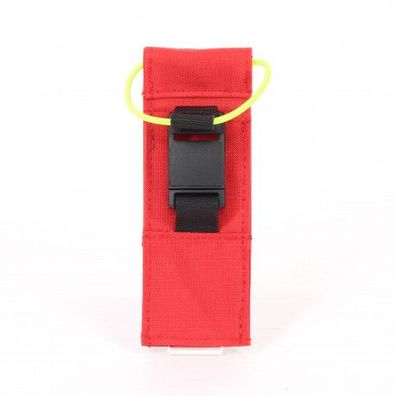 Scheren Holster Klett - Rot