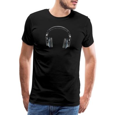 Herren T-Shirt - Kopfhörer