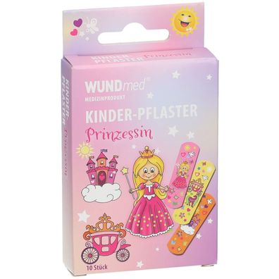 WUNDmed® Kinderpflaster "Prinzessin" 63 x 19 cm 10 Stück/Packung