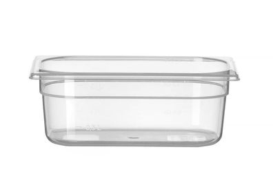 Gastronorm Behälter 1/4, Hendi, Profi Line, Gn 1/4, 2,8L, Transparent, 265X162X(H)