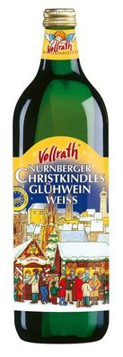 Vollrath Nürnberger Christkindles Glühwein Weiss 1,0 ltr. 10%Vol