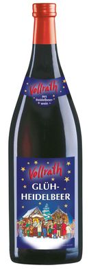 Vollrath Glühwein aus Heidelbeerwein 1,0 ltr. 9% Vol