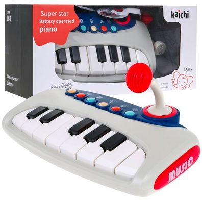 Interaktives Keyboard Mit Mikrofon Für Kinder Ab 18 Jahren. Musikspielzeug Klavier