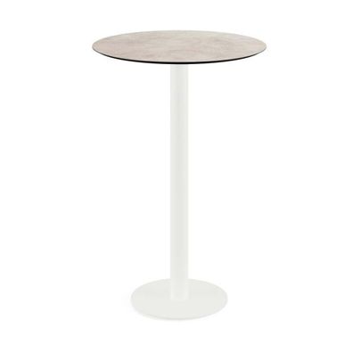 Möbel Urban Stehtisch Weiß Gestell Moonstone Hpl 70 Cm