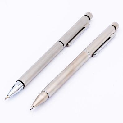 Lamy acp1 Set Twin-Pen Kugelschreiber Bleistift 0,7mm Stahl Titanium coated