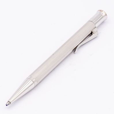 Graf von Faber-Castell Classic Guilloche Silber Kugelschreiber