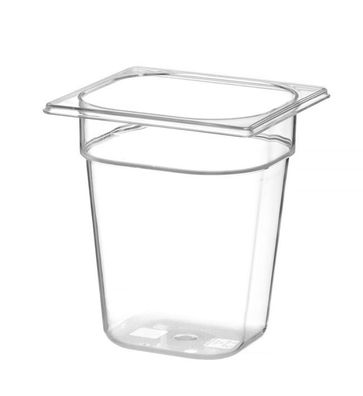 Gastronorm Behälter 1/6, Hendi, Profi Line, Gn 1/6, 1L, Transparent, 176X162X(H)65Mm