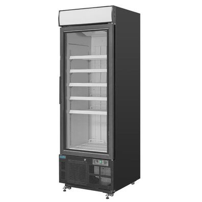 Polar G-Serie Gefrierschrank mit Sichtfenster 412Ltr Schwarz