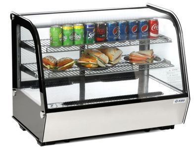 KBS Aufsatzkühlvitrine 702x568x686 mm Glasschiebetür 0,16 kW 702x568x686 mm