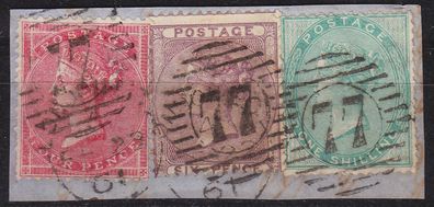 England GREAT Britain [1855] MiNr 0013,14,15 ( BStk ) [01]