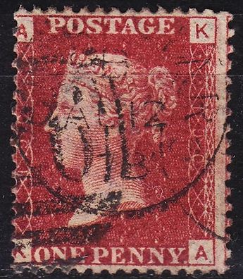 England GREAT Britain [1858] MiNr 0016 Pl 100 ( O/used ) [01]