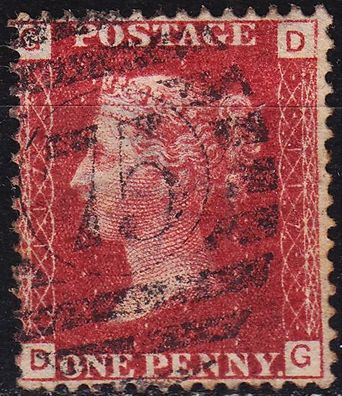 England GREAT Britain [1858] MiNr 0016 Pl 117 ( O/used ) [01]