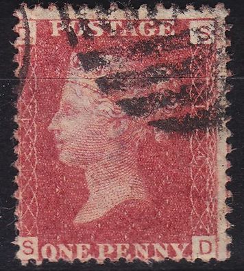 England GREAT Britain [1858] MiNr 0016 Pl 124 ( O/used ) [01]