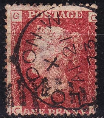 England GREAT Britain [1858] MiNr 0016 Pl 155 ( O/used ) [02] 3er