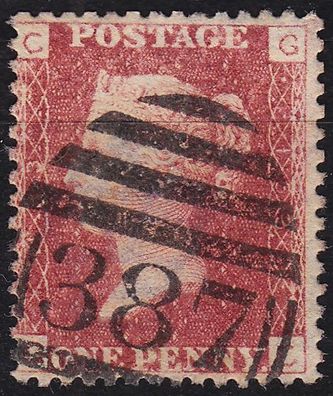 England GREAT Britain [1858] MiNr 0016 Pl 163 ( O/used ) [02]