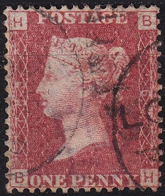 England GREAT Britain [1858] MiNr 0016 Pl 168 ( O/used ) [02]