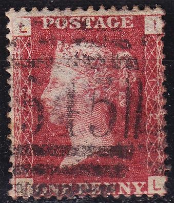 England GREAT Britain [1858] MiNr 0016 Pl 172 ( O/used ) [01]