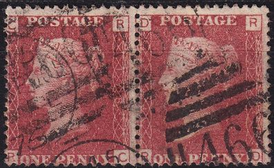 England GREAT Britain [1858] MiNr 0016 Pl 178 ( O/used ) [01] 2er