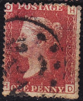 England GREAT Britain [1858] MiNr 0016 Pl 184 ( O/used ) [01]