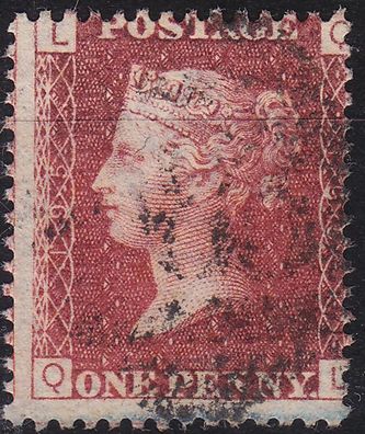 England GREAT Britain [1858] MiNr 0016 Pl 195 ( O/used ) [01]