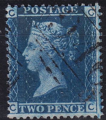 England GREAT Britain [1858] MiNr 0017 Pl 07 ( O/used ) [01]