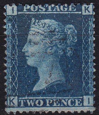 England GREAT Britain [1858] MiNr 0017 Pl 09 ( O/used ) [01]