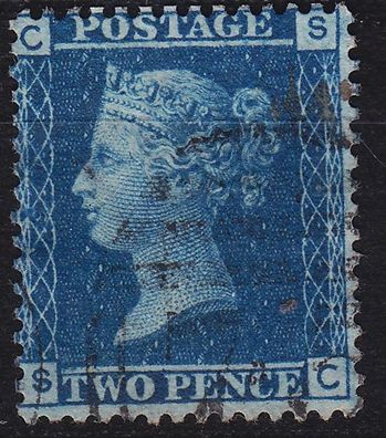 England GREAT Britain [1858] MiNr 0017 Pl 09 ( O/used ) [03]