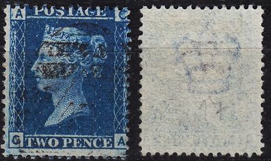 England GREAT Britain [1858] MiNr 0017 Pl 09 ( O/used ) [04]