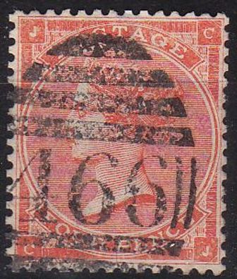 England GREAT Britain [1862] MiNr 0019 Pl 04 ( O/used ) [01]