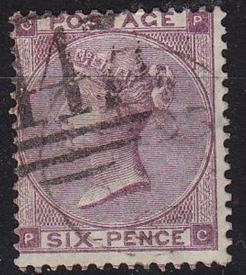 England GREAT Britain [1862] MiNr 0020 Platte 3 ( O/used ) [02]