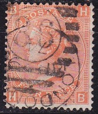 England GREAT Britain [1865] MiNr 0024 Platte 13 ( O/used ) [02]