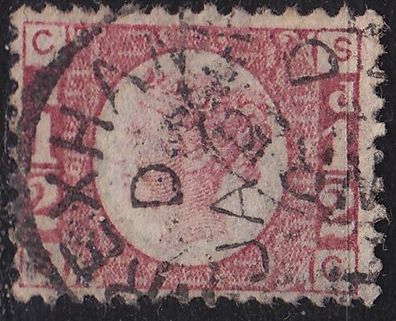 England GREAT Britain [1870] MiNr 0036 Platte 06 ( O/used ) [01]