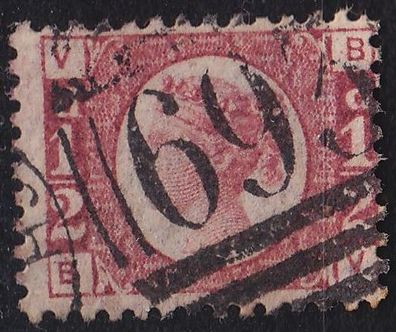 England GREAT Britain [1870] MiNr 0036 Platte 14 ( O/used ) [01]