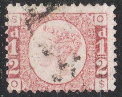 England GREAT Britain [1870] MiNr 0036 Platte NN ( O/used ) [02]