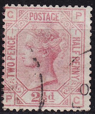 England GREAT Britain [1873] MiNr 0040 Platte 1 ( O/used ) [02]