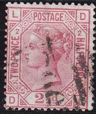 England GREAT Britain [1873] MiNr 0040 Platte 2 ( O/used ) [02]