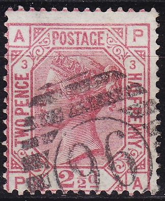 England GREAT Britain [1873] MiNr 0040 Platte 3 ( O/used ) [01]