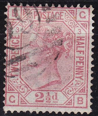 England GREAT Britain [1873] MiNr 0040 Platte 3 ( O/used ) [02]