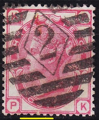 England GREAT Britain [1873] MiNr 0041 Platte NN ( O/used ) [01]