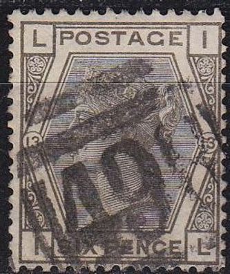 England GREAT Britain [1873] MiNr 0044 Platte 13 ( O/used ) [02]