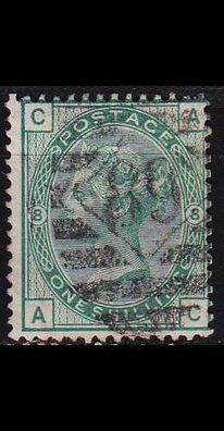 England GREAT Britain [1873] MiNr 0046 Platte 08 ( O/used ) [01]