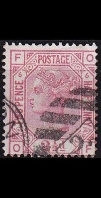 England GREAT Britain [1876] MiNr 0047 Platte 06 ( O/used ) [01]