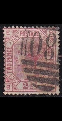 England GREAT Britain [1876] MiNr 0047 Platte 07 ( O/used ) [02]