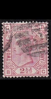 England GREAT Britain [1876] MiNr 0047 Platte 11 ( O/used ) [01]