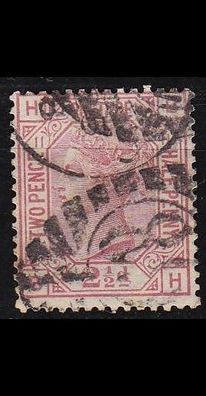 England GREAT Britain [1876] MiNr 0047 Platte 11 ( O/used ) [02]