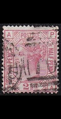 England GREAT Britain [1876] MiNr 0047 Platte 14 ( O/used ) [01]