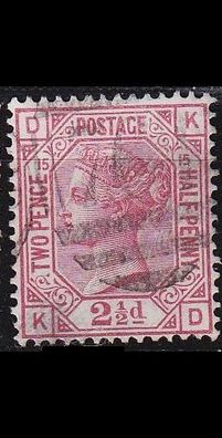 England GREAT Britain [1876] MiNr 0047 Platte 15 ( O/used ) [01]