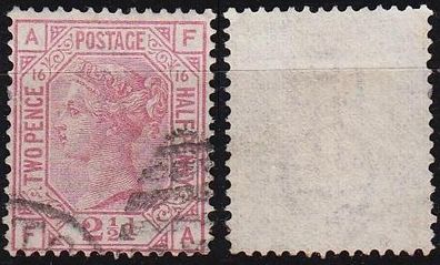 England GREAT Britain [1876] MiNr 0047 Platte 16 ( O/used ) [01]