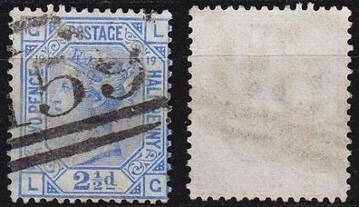 England GREAT Britain [1880] MiNr 0051 Platte 19 ( O/used ) [01]